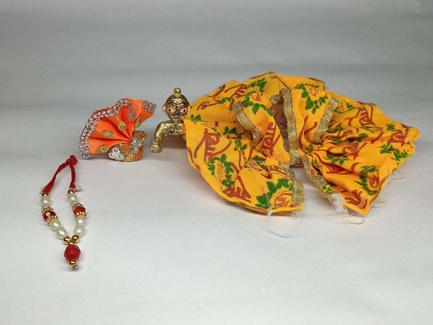 Radhe Krishna🙏 printed laddu gopal dress 🩳👚