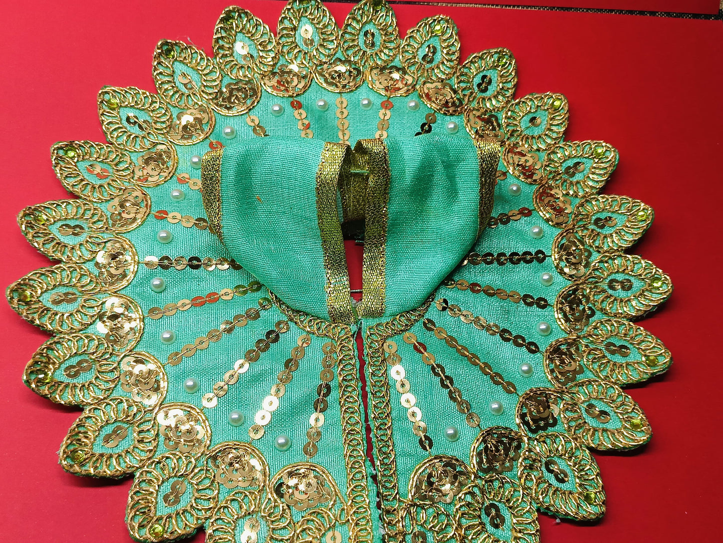Light green laddu gopal dress free night dress 👚🩳