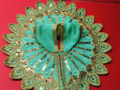 Light green laddu gopal dress free night dress 👚🩳