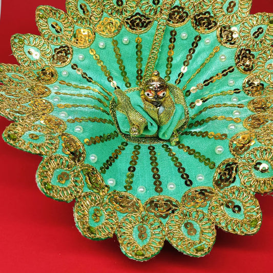 Light green laddu gopal dress free night dress 👚🩳