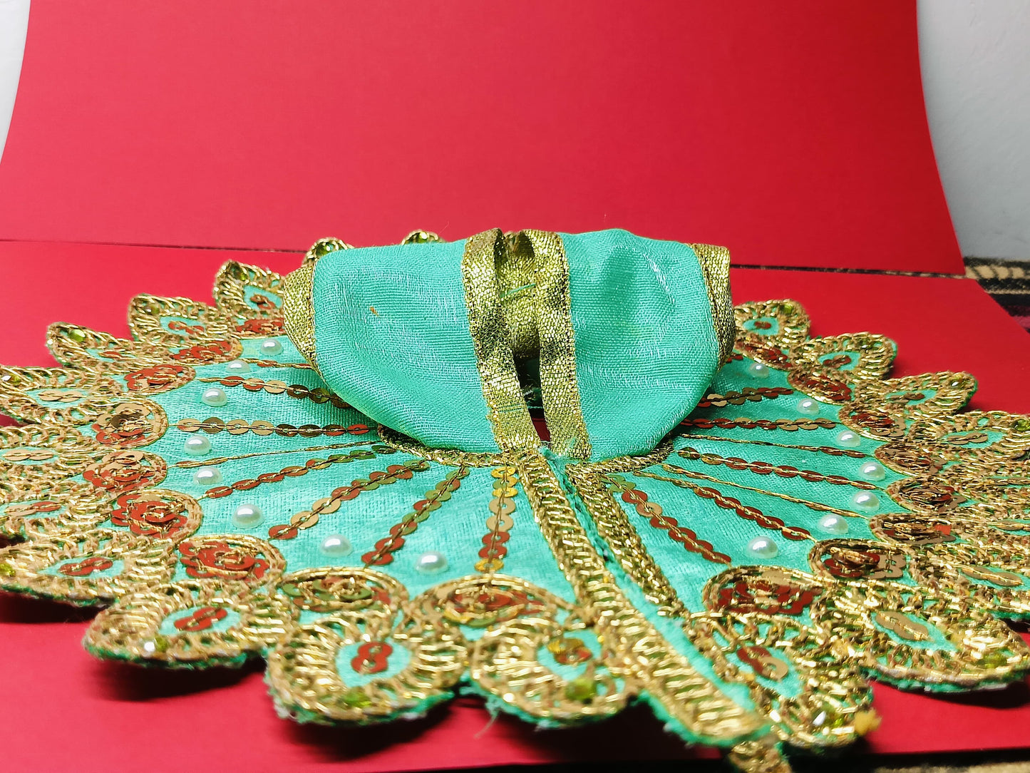 Light green laddu gopal dress free night dress 👚🩳